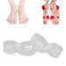 2Pcs Slimming Silicone Magnetic Toe Rings for Weight Loss and Foot Massage - Buy Online on GoSupps.com