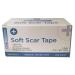 Soft Silicone Scar Tape - Softens and Reduces Scars caused by injuries - Surgery - Burns - C-Sections 1.6in x 180in - Wear for days - Micro-Perforated No Scissors Needed