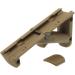 Buy Weapon Grip Long Angled Fore Grip for Weaver Rails (20-23mm) - FDE | International Shipping Available - Buy Online on GoSupps.com