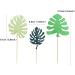 3 Set Tropical Leaves Cake Toppers Tropical Palm Leaves Cake Toppers Set Green Leaf Forest Cupcake for Adult Birthday Cake Cupcake Summer Tropical Theme Hawaii Themed Baby Shower - Buy Online on GoSupps.com