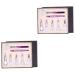 minkissy Sleepmask 2 Sets Brush Set Tools for Skincare Silicone Silicone Applicator Brush Silicone Makeup Brush Facial Products Spatula Makeup Tool Beauty Products To Sleep Abs