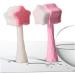 1pc Star Type Silicone Double-sided Multi-purpose Cleansing Brush Maleually Clean Pores Face Brush Facial Cleansing Brushes for Deep Cleansing Gentle Exfoliating Removing Blackhead and Massaging Wash - Buy Online on GoSupps.com