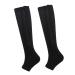2 pairs of compression stockings with zipper toe-free calf zip compression stockings with a medical color compression for men and women varicose veins edema recovery