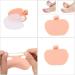 LIXBD 4 Pairs Silicone Forefoot Metatarsal Pads - Cushions for Neuroma Relief (White & Skin Color) - Comfortable Foot Support for All-Day Use - Buy Online on GoSupps.com