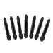 PLAFOPE 50pcs Eye Shadow Applicator Eyeshadow Double Sided Makeup Eyeshadow Brush Black