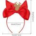 hgnxa Elk Hair Bands s Big Headband Snowman Headbands Christmas Party Decoration Supplies Holiday Hair Styling s Green - Buy Online on GoSupps.com