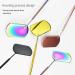 rongweiwang Eyelash Mirror Makeup Checking Beauty Tool Long Handle Mirrors Accessory for Check Portable Stainless Steel Durable Colorful - Buy Online on GoSupps.com