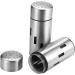 Zerodeko 1pc Heart Shaped Bowl Handle Replacement Storage Jar Cooking Enjoyment Lid to Keep Spices Fresh Practical and Beautiful Kitchen Product Duster Spice Jar Stainless Steel Salt Shaker 5X5CM Silver - Buy Online on GoSupps.com