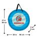 Buy Spray Tan Tent (Blue) - Professional Pop-Up Booth for Airbrush & Sunless Tanning | Folds in 30 Seconds No Logo Extra Spacious - Buy Online on GoSupps.com