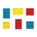 Anniversary House Building Blocks Sugarcraft Toppers