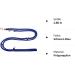Dogeline Double-Leash Exercise Line for Medium Dogs up to 45 kg - 2.80m Stable & Available in 39 Colors - Buy Online on GoSupps.com