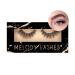 Melody Lashes Artificial vegan 3D eyelashes for the perfect Insta-Doll Finish Light eyelashes to glue ultra fluffy lashes for a fantastic make-up (wispy chic)