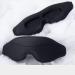 100% Blackout 3D Sleep Mask for Side Sleepers - Comfort Eye Shade Cover 2 Pcs for Travel Yoga & Napping - Buy Online on GoSupps.com