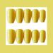 Buy Sethain Shiny Yellow Ballerina Press-On False Nails - 24-Piece Complete Nail Tips for Women & Girls - Long Full Coverage - Buy Online on GoSupps.com