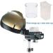680W Adjustable Orbiting Hair Dryer with Rolling Wheels - Professional Salon Color Processor & Hair Dyeing Equipment - Buy Online on GoSupps.com