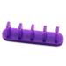 Alexnailart 3-Piece Nail Display Stand Set Gel Nail Polish Training Tools with 10 Nail Tips - Purple Violet - Buy Online on GoSupps.com