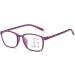 Ultra-Light TR90 Multifocus Reading Glasses - Anti-Blue Light Fashionable Zoom - Gray Frame 3.50 - Buy Online on GoSupps.com
