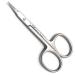 CRIZIL Cuticle Scissors for Women & Men Stainless Steel Curved Blade Sharp Scissors for Cuticles Manicure Pedicure Toenails Nose Hair Beard Eyebrows Ideal for Home & Professional Use