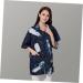 Beatifufu 1pc Work Clothes Hair Beauty Gown Barber Work Smock Hairdresser Uniform Hair Stylist Short Sleeve Smocks Salon Work Smock Hair Stylist Jacket Spa Work Smock Barbers Apron Fabric - Buy Online on GoSupps.com