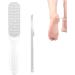 Foot Scraper Pedicure Scraper Set for Feet 2 Pieces Foot Scrubber Dead Skin Remover - Pedicure Tool Set Foot Callus Removal Tool for H Sanding Scraper - Buy Online on GoSupps.com