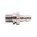 Manloney LLC Universal 1/8 NPT Male to 8mm Quick-Disconnect Plug Adapter - 4500psi High Pressure PCP Paintball Charging System Fittings - Buy Online on GoSupps.com