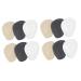 Gatuida 6 Pairs Gel Insole Clear Heels for Women Forefoot Gel Padforefoot Gel Pads for Women High Heel Shoe Pad High Heel Non Inserts High Heels High Heel Gel Pad Miss Thicken