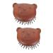 Tovinanna 2st Airbagkamm massage comb Hand massage device Massage brush for the scalp shampoo brush for the scalp scalp massager comb for massage scalp washer for the shower hair