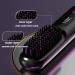 Numoya GoBrush PRO Portable Straightener Brush - Cordless Mini Hair Straightener Comb (Black) - Rechargeable for Effortless Styling - Buy Online on GoSupps.com