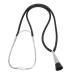 Fetal Stethoscope Stethoscope Cardiology Monitoring Aluminum Alloy Soft Fetal Heart Stethoscope Black for Pregnant
