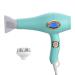 Hair Dryer Professional Ionic Hairdryer 2200W Salon Fast Blow Dryers LED Display 3 Heat 2 Speed Settings and Cool Shot Button Low Noise DC Motor with Diffusers and Nozzle for Home and Salon Green