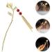 Beavorty Crystal Hair Accessories Long Hair Stick Women Hair Stick Hair Sticks for Long Hair Chinese Flower Hair Sticks Chinese Chignon Pin Ponytail Holder Women's Manual Hair Clip Plastic - Buy Online on GoSupps.com