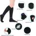 T.E.D. Anti-Embolism Stockings 15-20 mmHg Compression - Thigh High/Knee High for Women & Men - Inspect Toe Hole - Black - Buy Online on GoSupps.com