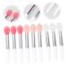 FRCOLOR 9pcs Silicone Lip Brush Set | Makeup Applicators & Lipstick Brushes | Assorted Colors for Perfect Application - Buy Online on GoSupps.com