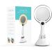 Biomax Starlite Handheld Rechargeable Lighted Makeup Mirror 1X/5X Magnification - Dual Sided Vanity Mirror - Cordless & Rechargeable (White) - Buy Online on GoSupps.com