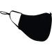 AK Riding Sports Customized Logo 3 Layer Breathable Reusable Safety Cotton Face Mask - Black | International Shipping Available - Buy Online on GoSupps.com