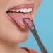 Buy Broshin Set of 2 Stainless Steel Tongue Scrapers | Antibacterial Tongue Cleaning & Bad Breath Reduction | Includes Travel Cases - International Shipping - Buy Online on GoSupps.com