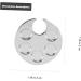 Lot de 2 Palettes de Bagues pour Nail Art Assiettes Rondes et Pied de Pouce Plateau de M lange pour Vernis Ongles et Pigments Accessoires Professionnels et Personnels - Buy Online on GoSupps.com