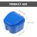 Travel Tooth Set - False Teeth Care Box with Cleaning Brush | International Shipping Available - Buy Online on GoSupps.com