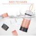 Vicloon Baby Milk Powder Dispenser 2PCS - Portable 4 Layers 120ml per Layer - Stackable Snack Storage Container in Gray, Pink & Blue - Buy Online on GoSupps.com