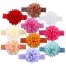12pcs Baby Girls Headbands Chiffon Flower Hair Lace Band for Toddler Babies Kids - Buy Online on GoSupps.com