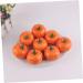 Amosfun 8pcs Halloween Pumpkin Ornament Simulation Mini Halloween Fake Fruit Fake Fruit Home Halloween Ornaments Diy Fake Pumpkin Faux Pumpkin Decor Party Pumpkin Vegetable Props - Buy Online on GoSupps.com