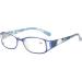 Buy IYNWBJTS Women's Fashion Printed Anti-Blue Light Reading Glasses - Farsighted Resin Glasses 4.00 with Black Frame for Comfortable Vision | International Shipping Available - Buy Online on GoSupps.com
