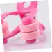 Shop Minkissy Bridge Straightening Clip - Beauty Tool Perfume Cap & Dryer Stand - Perfect for Double Bun & Cow Ears Headband - Pink Shaping Clip - Buy Online on GoSupps.com