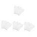 minkissy 8 Pairs Nail Gloves Gel Manicure Uv Gloves Uv Lamp Glove for Gel Nails Fingerless Anti Uv Glove Gel Nails Gloves Nail Accessories Polyester White Light Miss Anti-uv