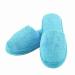 Turkish Luxury Spa Slippers for Men and Women, 100% Cotton Terry House Slippers Indoor/Outdoor, Made in Turkey Medium Aqua