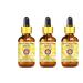 Deve Herbes Deve Herbs Pack of 3 Prickly Pear Seed Oils (Opuntia ficus-Indica) with Glass Dropper 100% Natural Therapeutic Grade Infused (Pack of 3) 100 ml