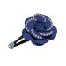 Limtula Sweet Style Hair Rope -slip Hair Barrettes for Teenagers Pearl Decor Camellia Shape Hair Pins and Elastic Hair Rope Dark blue BB clip