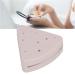 Portable Dustproof Triangle Powder Puff Box - Double-Sided Storage for Home & Travel (Chocolate Color - Buy Online on GoSupps.com