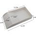 Tortoise Water Dish Tortoise Bath Dish Anti Slip Reptile Pool Bowl with Ramp Reptile Feeding Box Dish Tortoise Water Bowl Tortoise Accessories For Turtles Snakes Lizards Feeding Bathing (Brown) - Buy Online on GoSupps.com