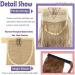 26 Inch Curly Wrap Around Ponytail Synthetic Hair Extension - Natural Black - Buy Online on GoSupps.com